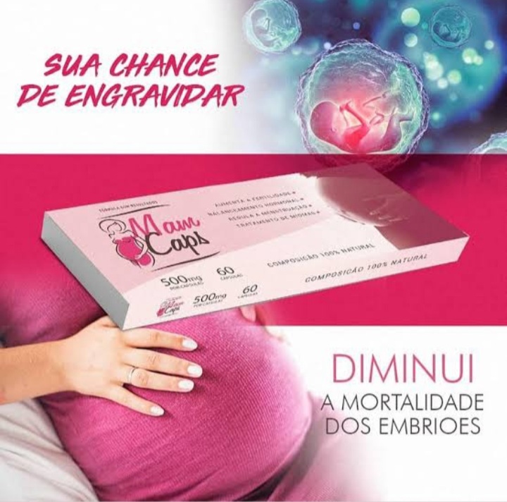 Tratamento para fertilidade para quem tem problema de engravidar. Mam Caps